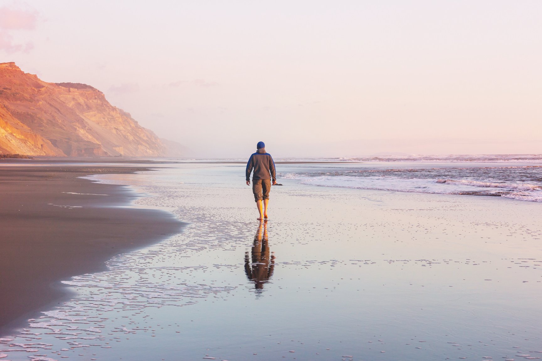 Man on the Beach